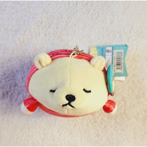 Liv Heart Nemu Nemu Animals Lucky Polar Bear Tokyo Gotochi Keychain Charm Kawaii - Picture 12 of 12